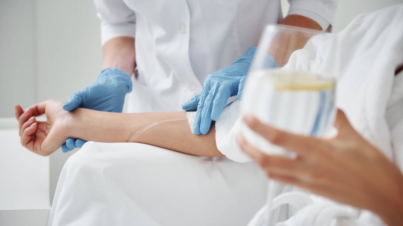 Aplicación Intravenosa de Vitamina C